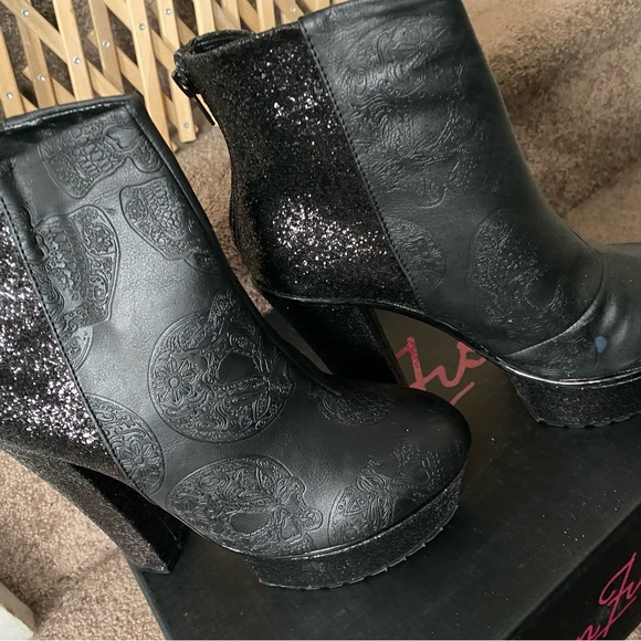 Nightrider Platform Bootie - Iron Fist- Super Rare - Size 8 - Picture 4 of 8